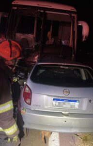 Morador de São Manuel morre em colisão frontal com ônibus na Marechal Rondon