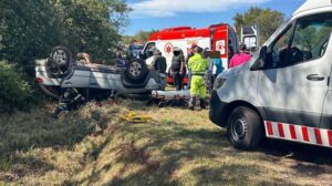 Colisão entre dois veículos deixa quatro feridos na Rodovia Marechal Rondon, em Botucatu