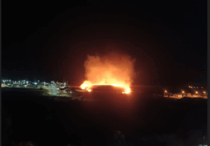 Incêndio no Bairro Bem ti-vi mobiliza forças de segurança em Botucatu
