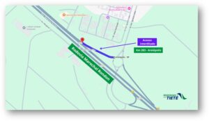 Acesso da Marechal Rondon em Areiópolis será interditado nesta quinta-feira (02/10) para obras