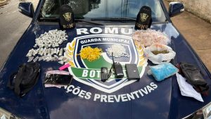 ROMU apreende adolescente com quase 3 quilos de drogas no residencial Cachoeirinha 2