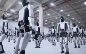 Chinesa entrega “exército de robôs” que vão trabalhar 24 horas por dia
