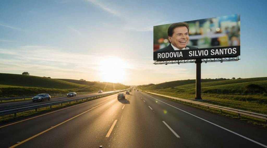 Rodovia Anhanguera passa a se chamar Rodovia Comunicador Silvio Santos entre São Paulo e Jundiaí