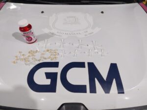 Apreensão de entorpecentes no bairro Santa Mônica em São Manuel