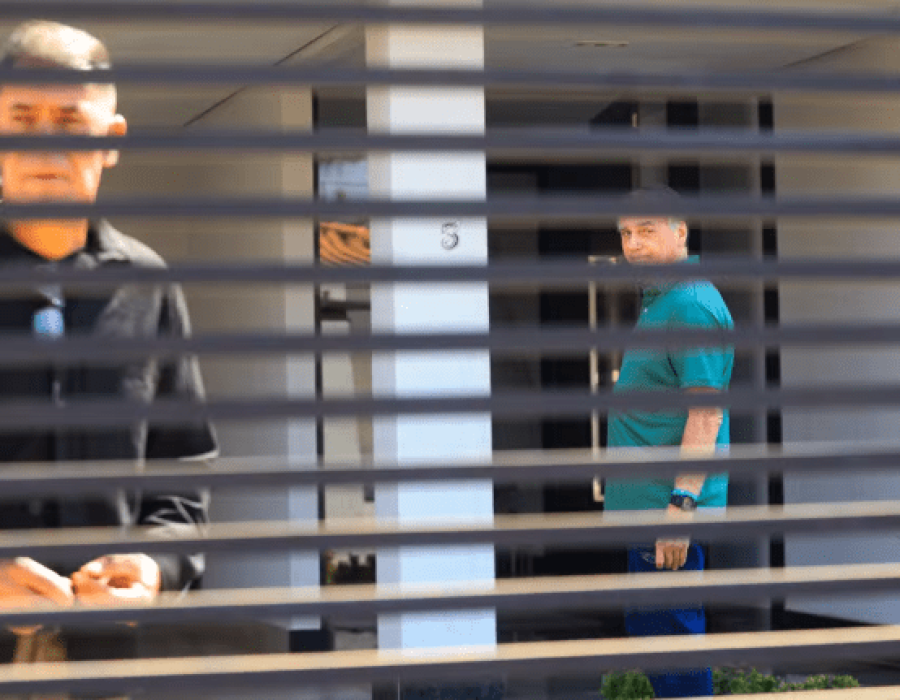 O ex-presidente Jair Bolsonaro no dia do julgamento que o condenou por trama golpista — Foto: WILTON JUNIOR/ESTADÃO CONTEÚDO