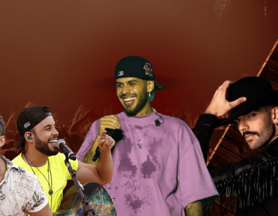 Festa Sertaneja Marrom Rústico Capa para Facebook