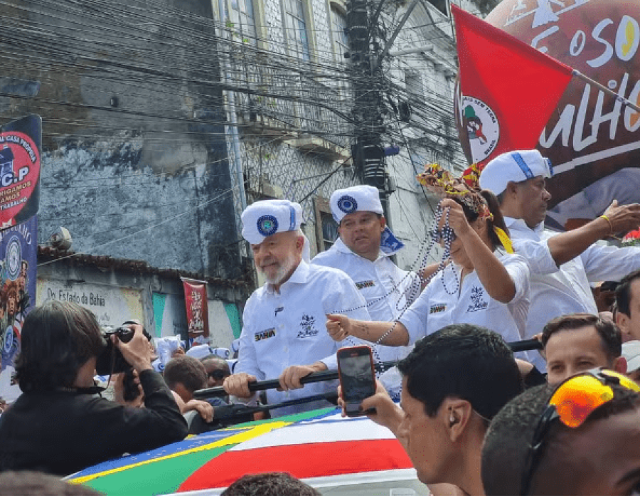 Lula na bahia