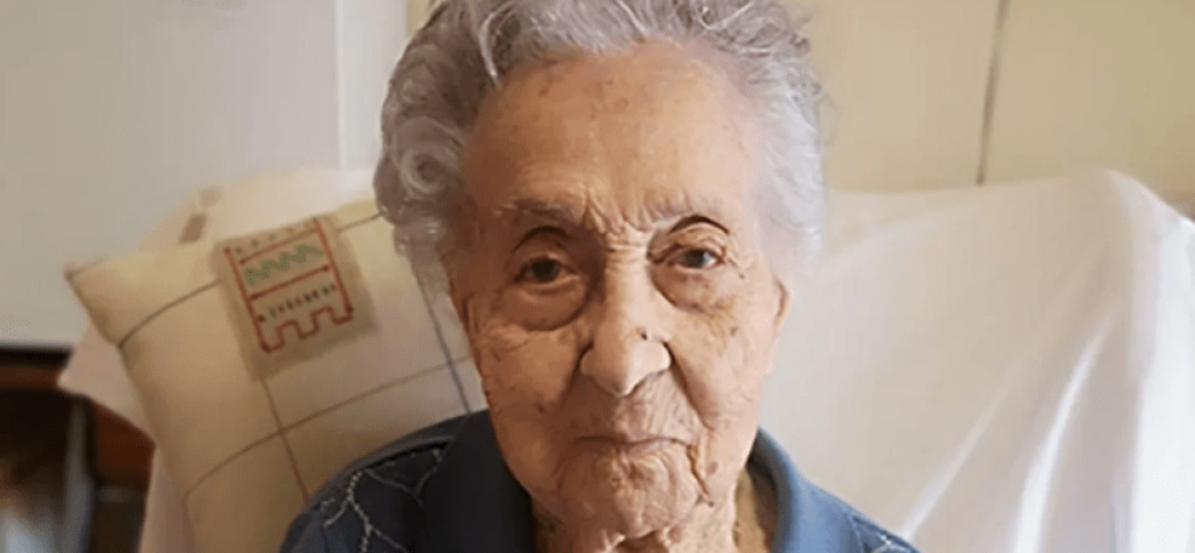 Maria Branyas Morera, a pessoa mais velha do mundo, morreu aos 117 anos - reprodução