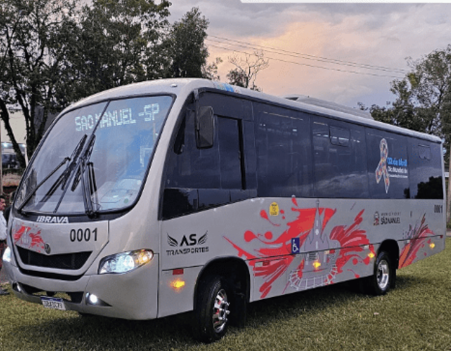 Nova empresa de onibus em São manuel