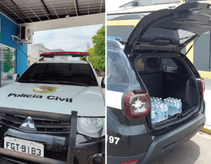 Polícia investiga possível contaminação em água após homem passar mal no interior de SP — Foto: Polícia Civil de Garça/reprodução