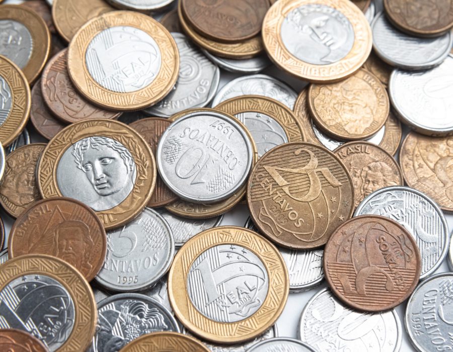 Money - Brazilian Coins - Several