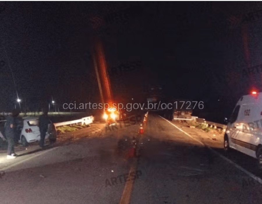 Vítima não resistiu aos ferimentos e morreu no local (Foto: Artesp/Divulgação)