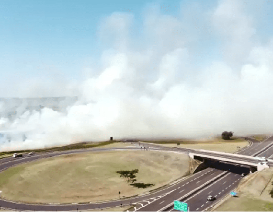 incendio pista de jau