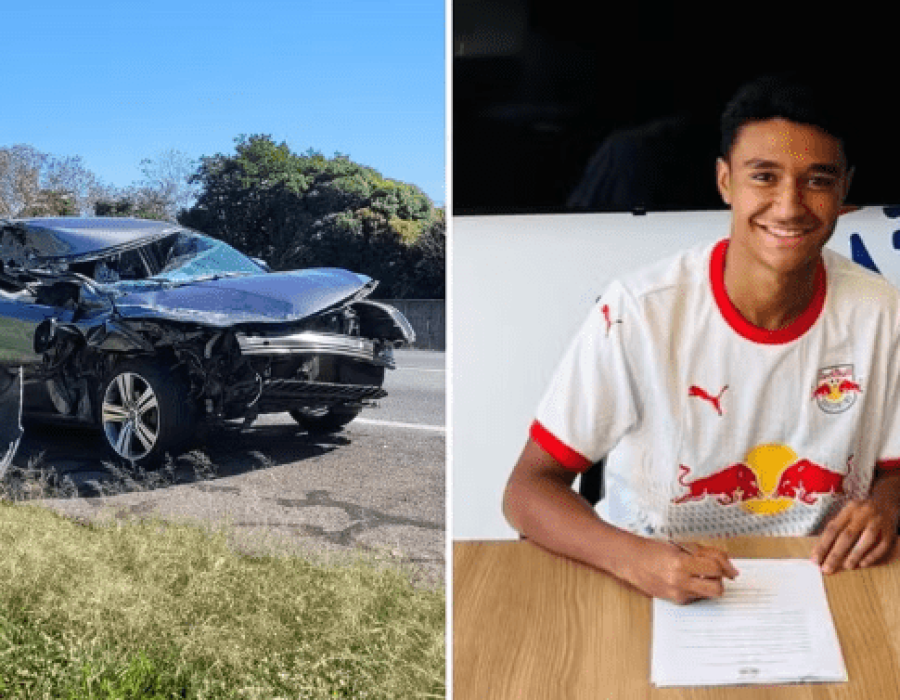 Pedro Severino, jogador do Bragantino, fica em estado grave após acidente na Anhanguera (Foto: Paula Nacasaki/Liberal/Reprodução/Instagram)