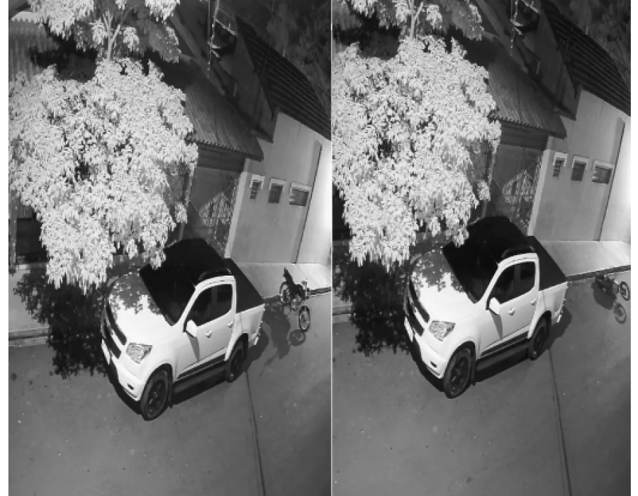 moto andando sozinha