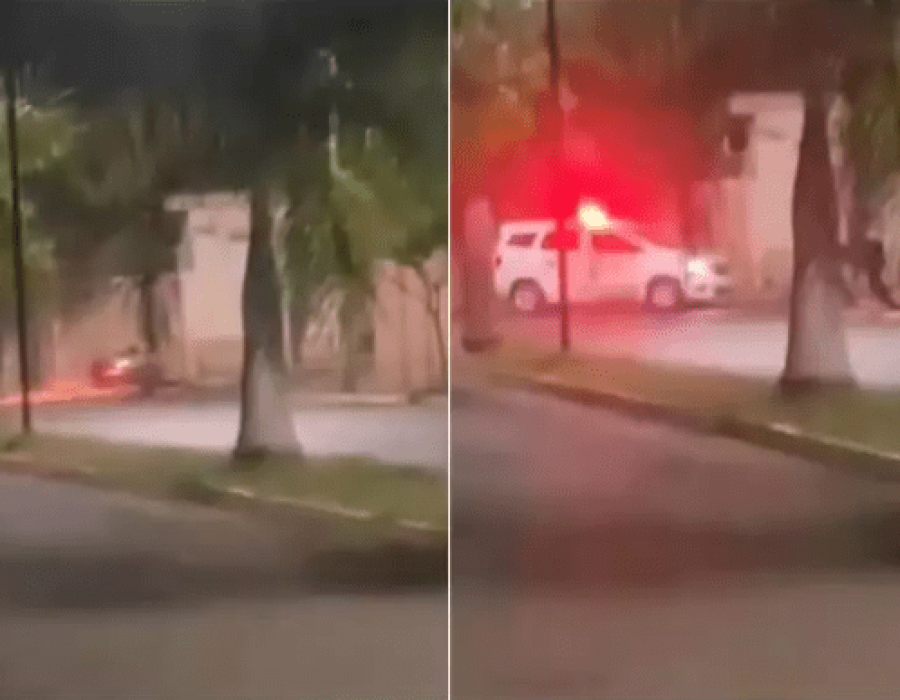 Perseguição policial acaba em prisão em Barra Bonita (Foto: Imagens Cedidas/Reprodução)