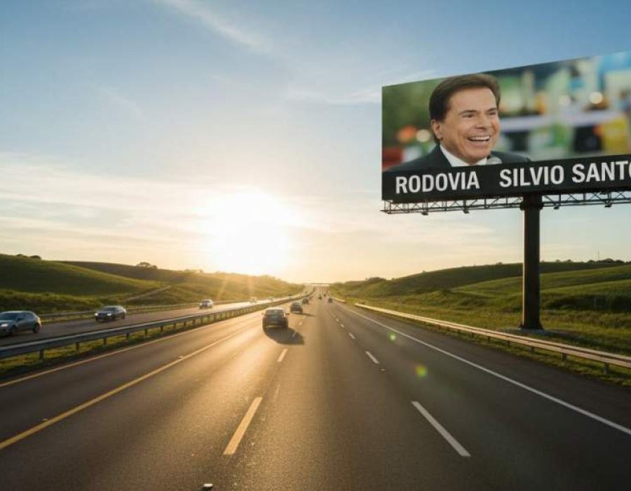 Rodovia Comunicador Silvio Santos (imagem ilustrativa criada por iarts.com.br)