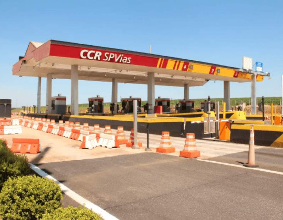 Praça de Pedágio da CCR SPVias — Foto: Comunicação CCR SPVias/Divulgação