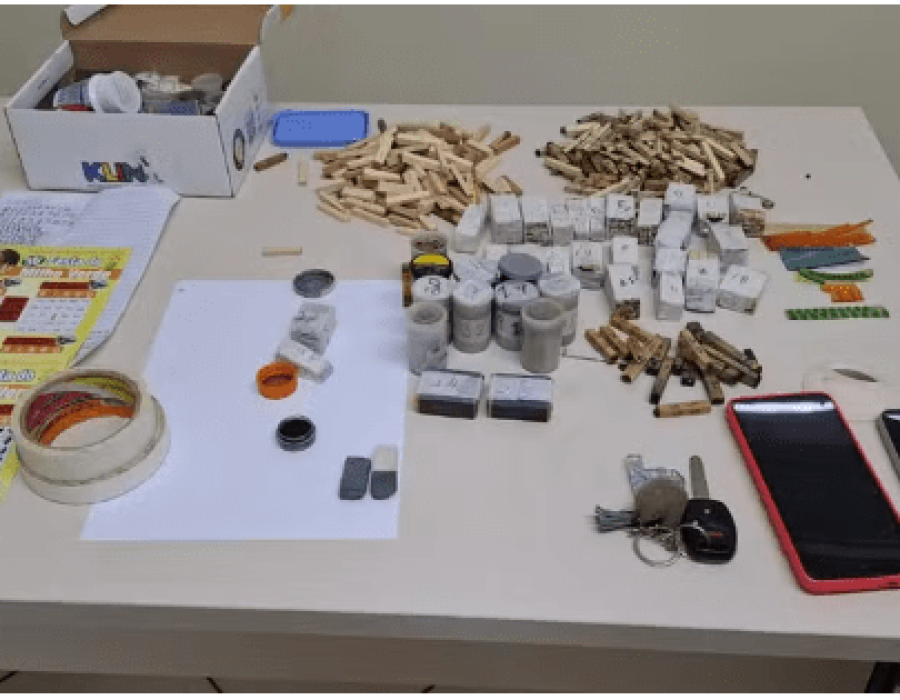 Suspeitos falsificam resultado de bingo para ganhar prêmio no valor de R$ 5 mil (Foto: Imagem cedida/Polícia Civil)