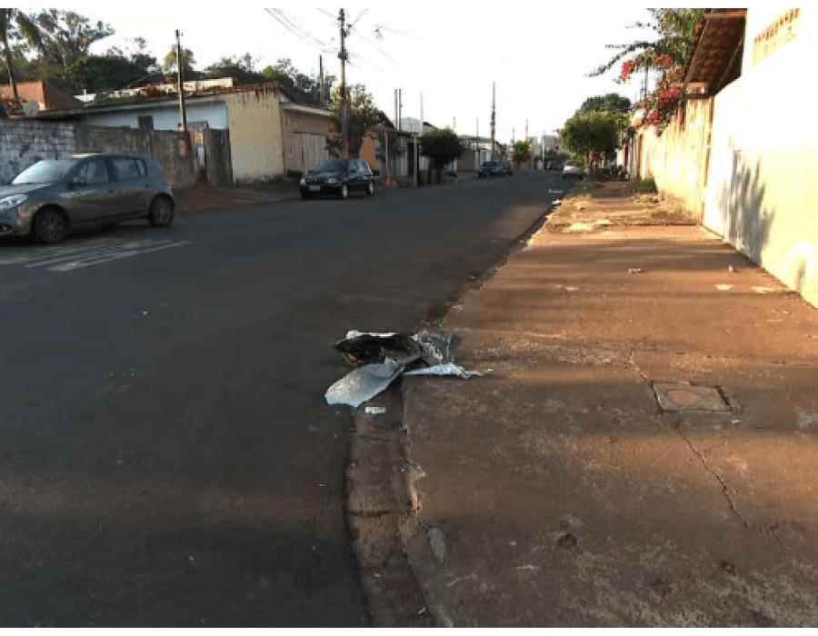 Menino de sete anos morreu após sofrer acidente com linha de cerol em Ribeirão Preto, SP (Foto: Sergio Oliveira/EPTV)